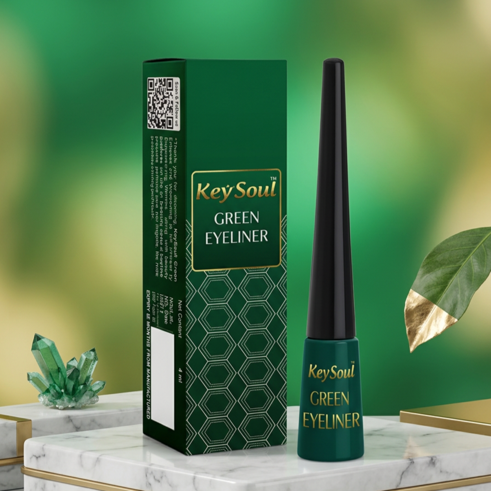 KEY SOUL GREEN EYELINER