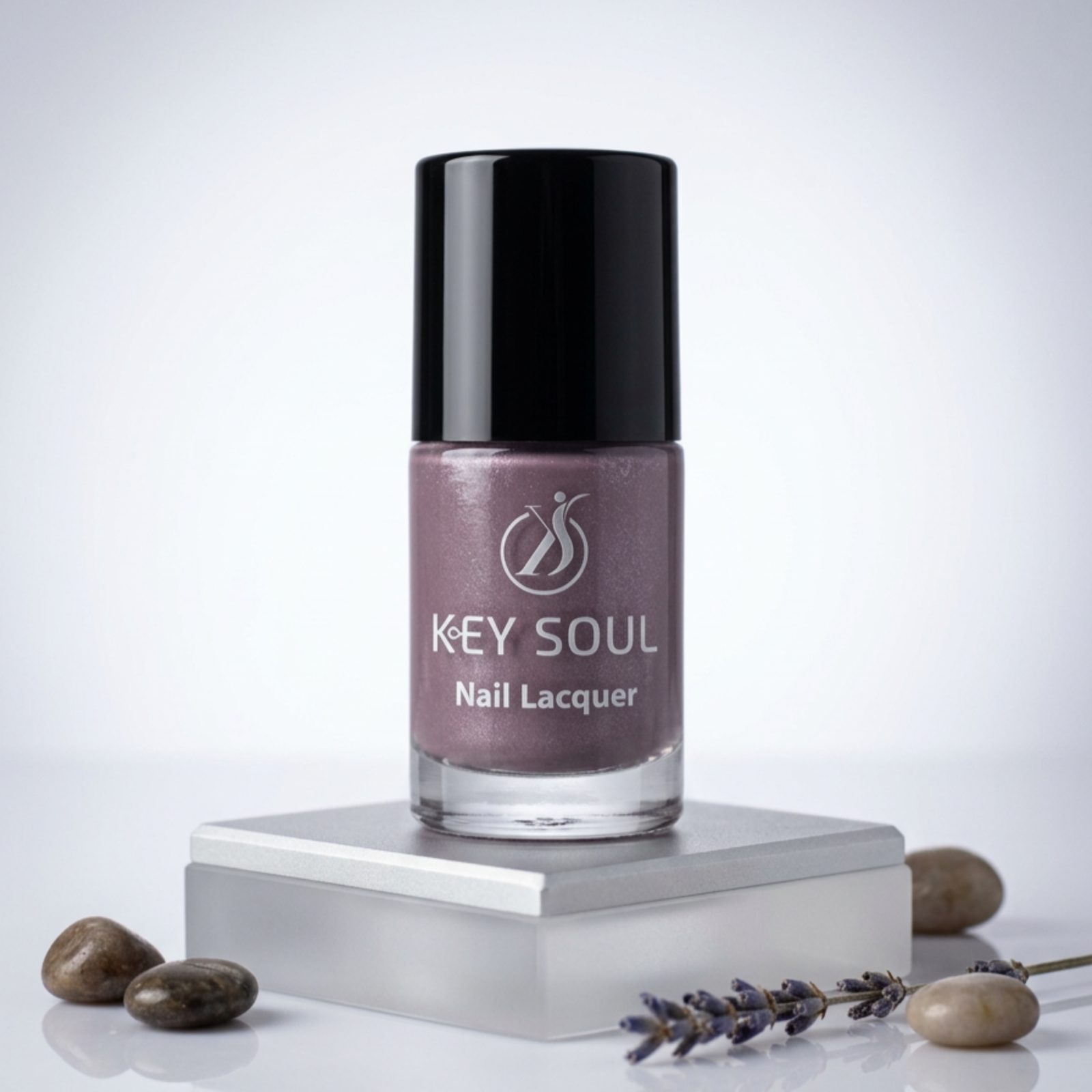 KEY SOUL NAIL LACQUER KS MT01 SILVER