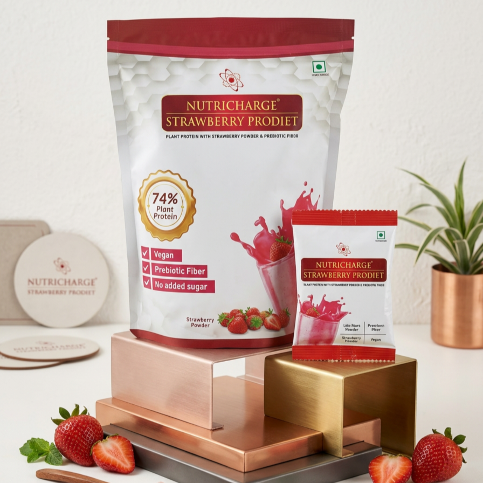 NUTRICHARGE DOY PACK STRAWBERRY PRODIET